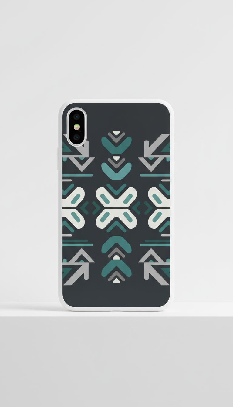 Charcoal Accent Culturally Inspired Graphic Case